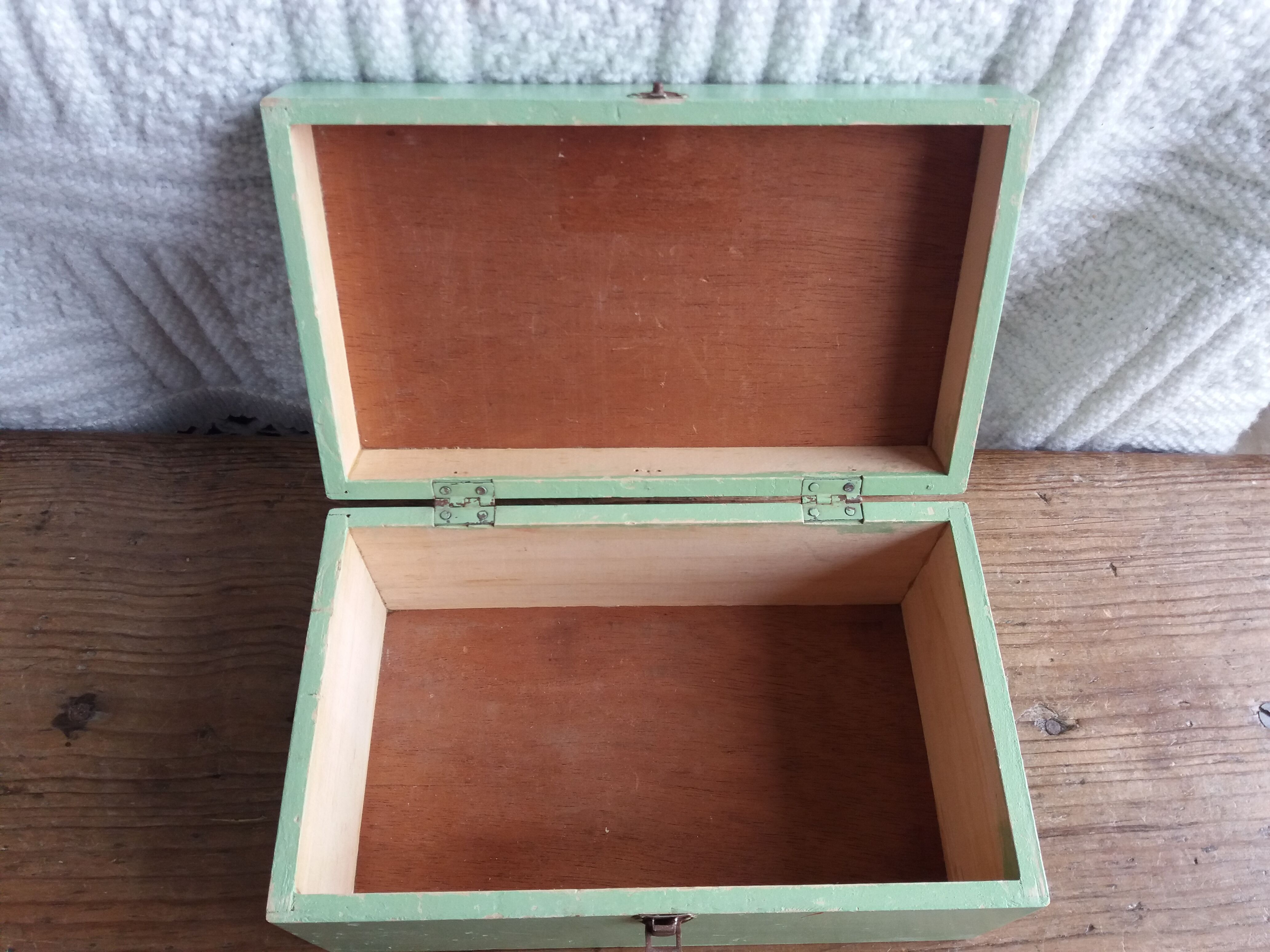 Wooden box box