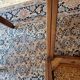 Set of 6 beautiful caned chairs in solid walnut Art Deco style.