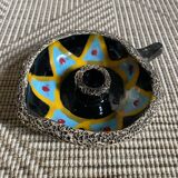 60s ceramic candle holder