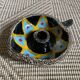 60s ceramic candle holder
