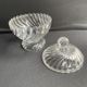 Art Deco - Crystal stamped Baccarat sugar pot