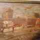 oil painting on panel signed and dated - seascape - harbor