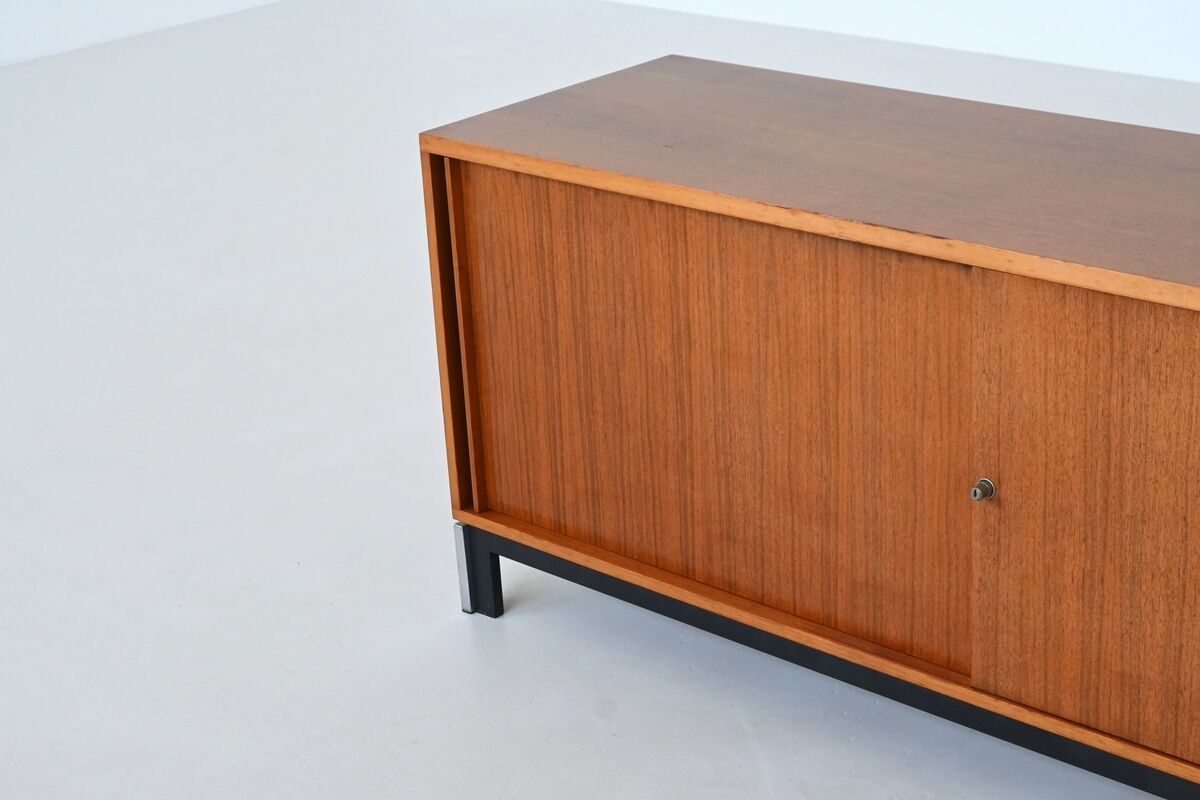 Theo Tempelman sideboard in walnut AP Originals The Netherlands 1960