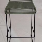 Olive green cenote bar stool
