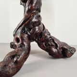 Brutalist lamp in vine stock / art brut / vintage / 50s / Mid-Century / decoration