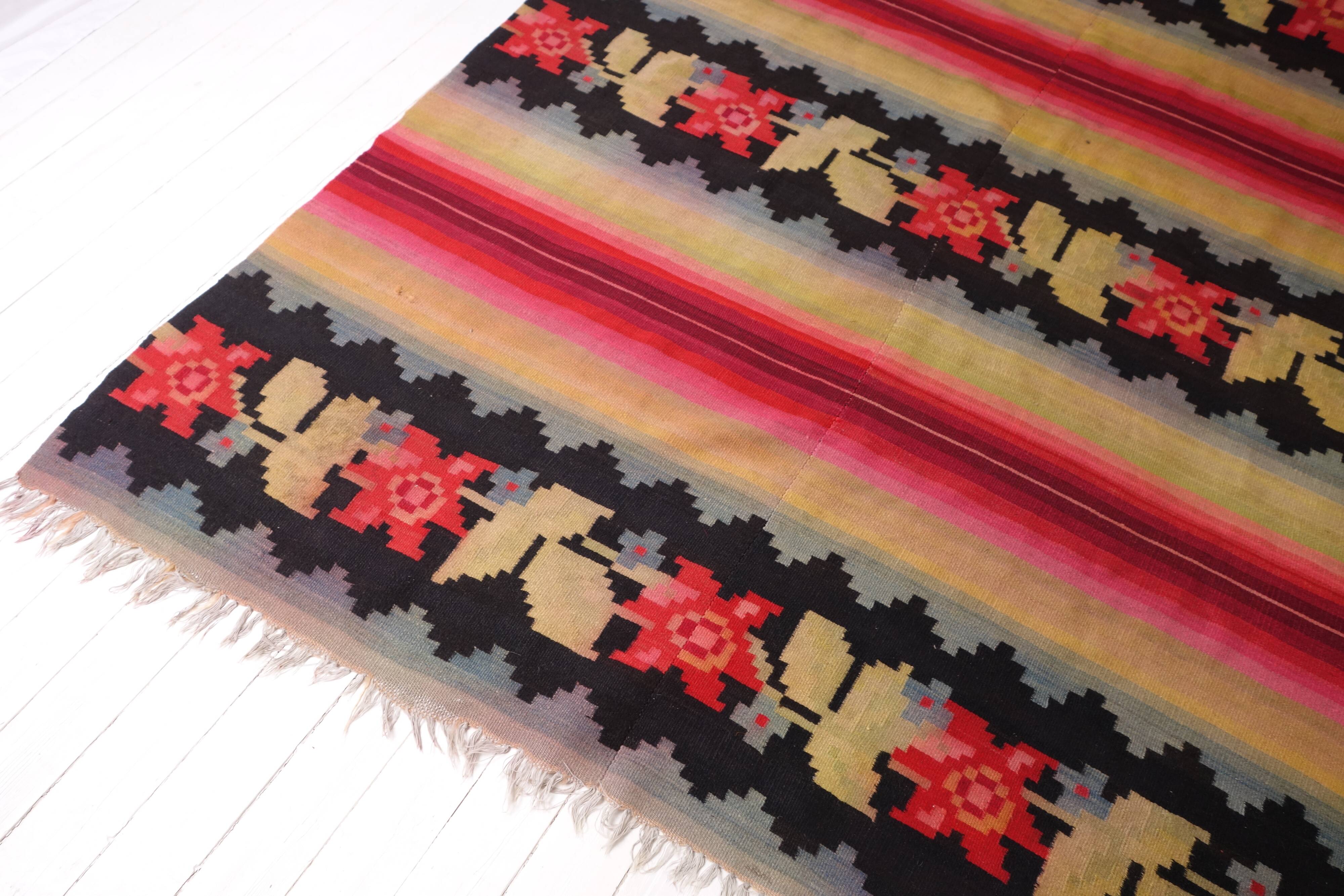 Vintage Greek Kilim Rug