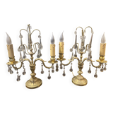 Pair of candelabras