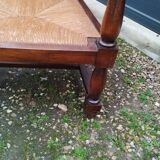 Pair of old brutalist design armchairs