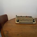 Typewriter Olympia 66, with cover