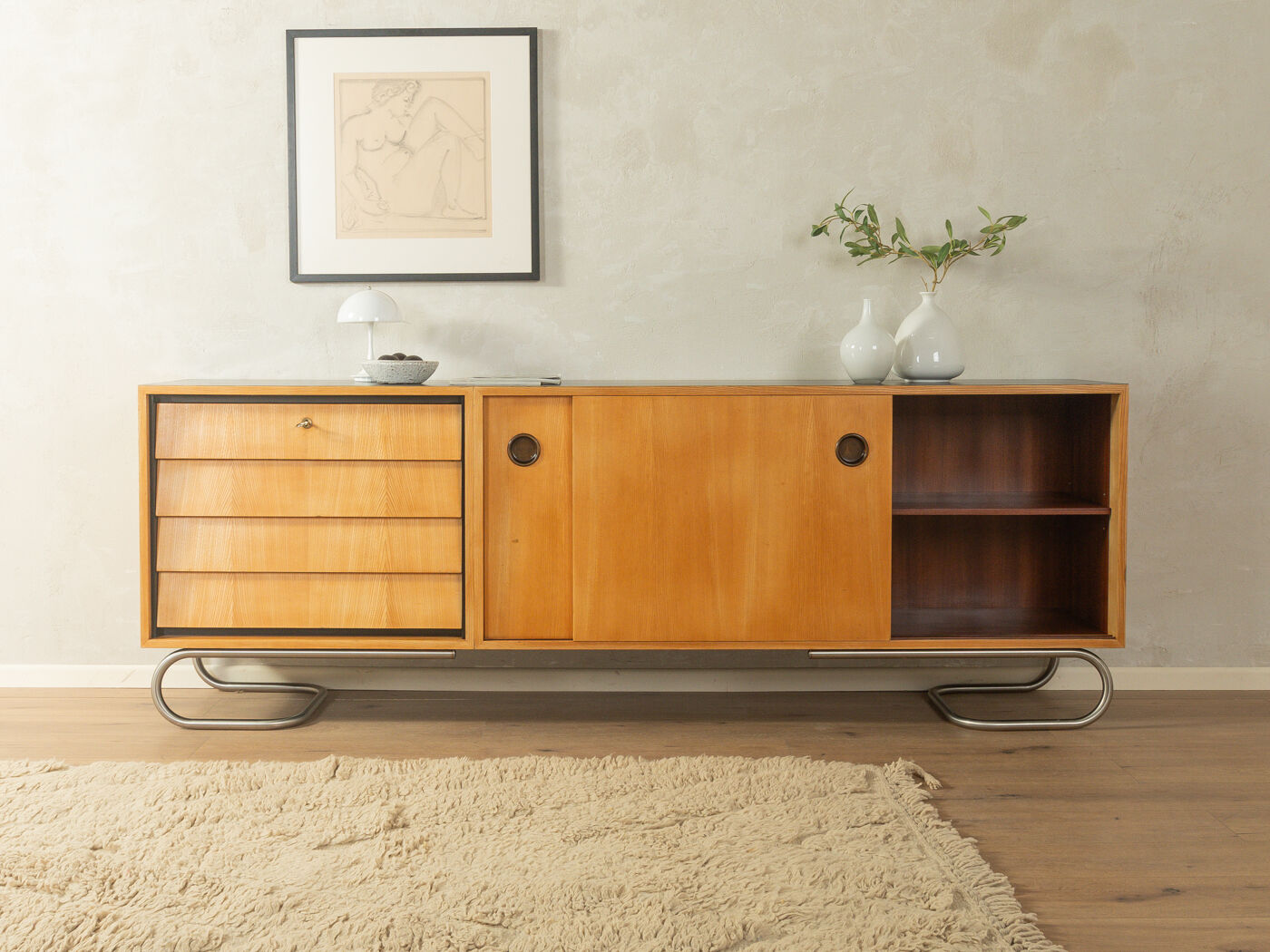1950s Sideboard by Erich Stratmann, Oldenburger Möbelwerkstätten