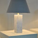 Pair of marble lamps by Maison Barbier 1960
