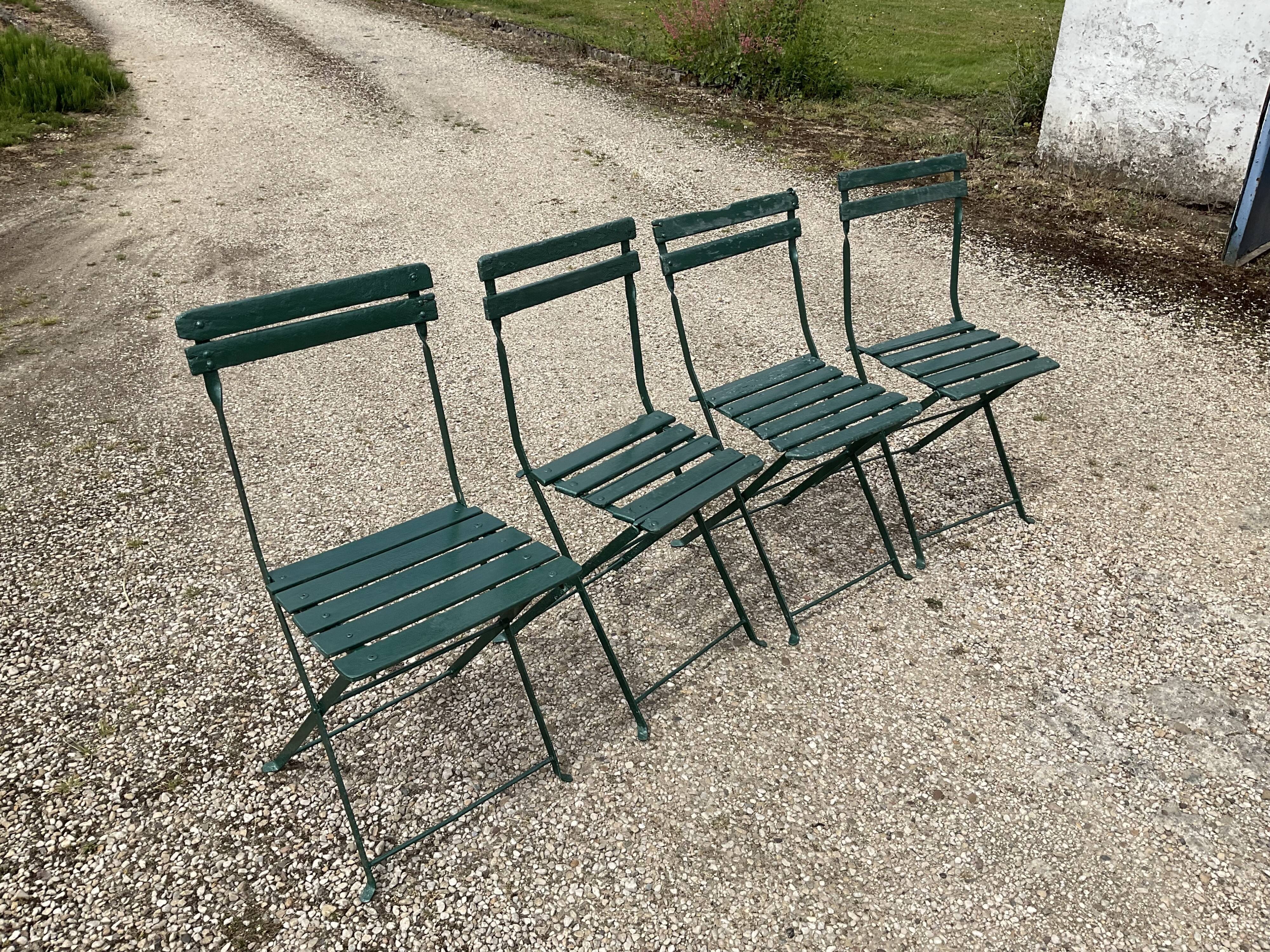 Chaises pliantes