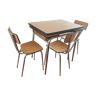 Table formica avec 3 chaises