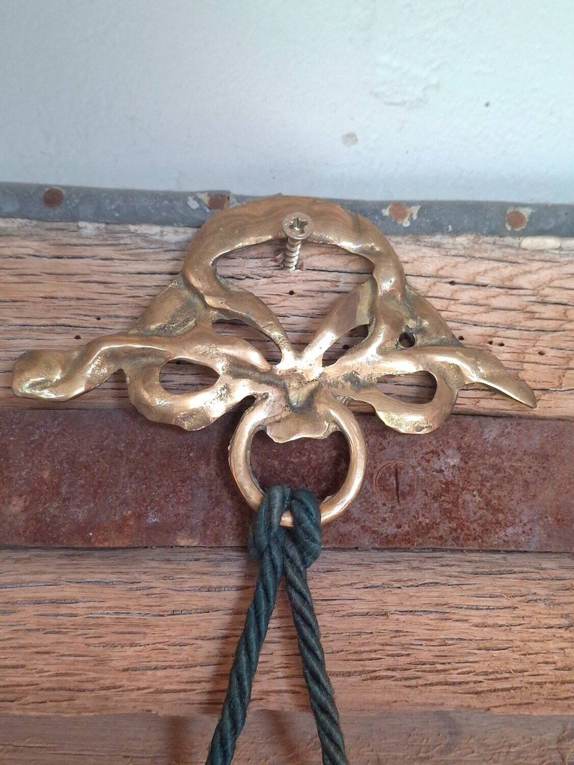 Miroir style victorien en bronze, d'epoque