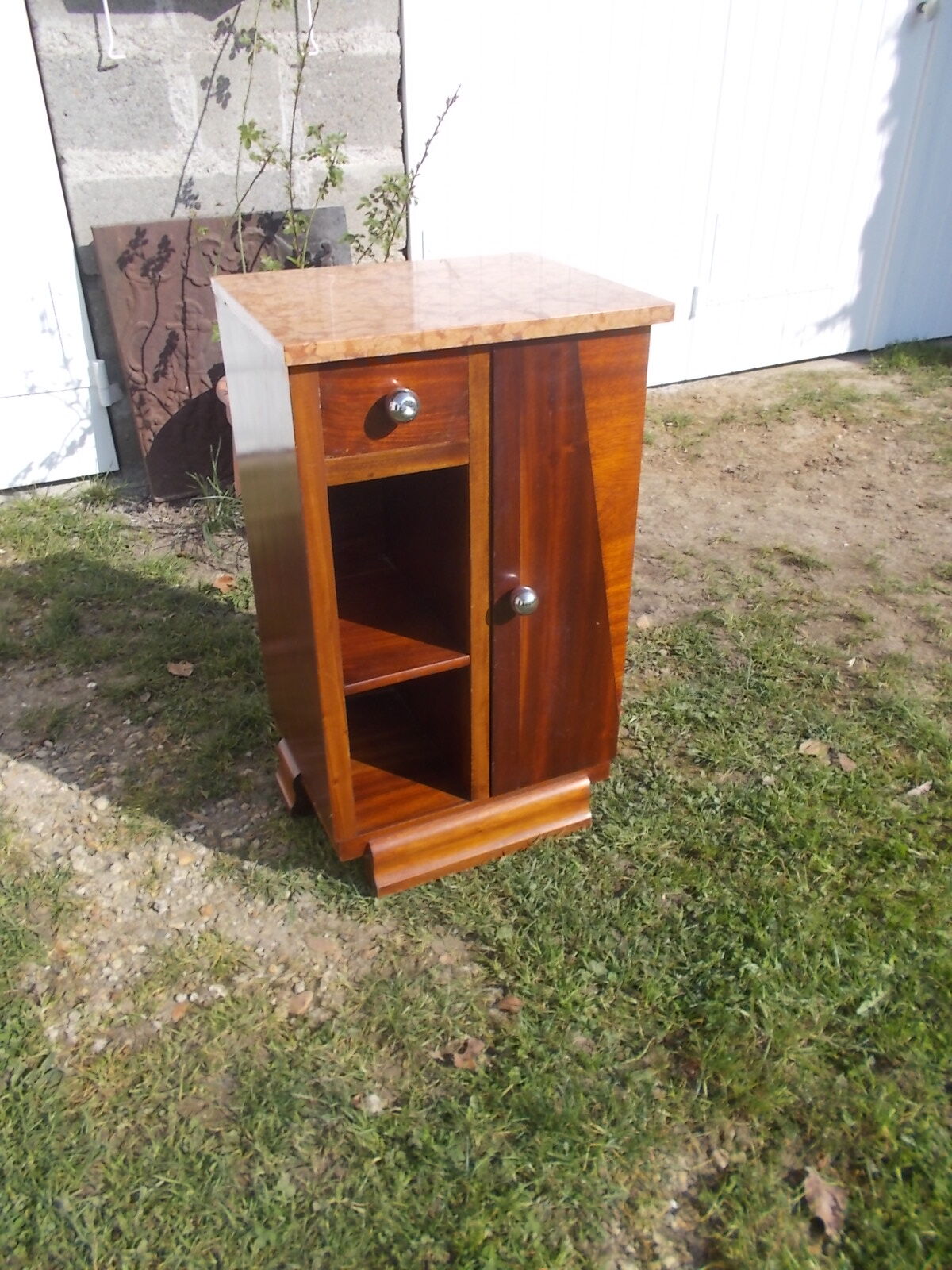 Art Deco bedside table