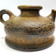 Modernist brutalist ceramic pot 1960s