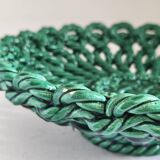 Woven ceramic basket Vallauris