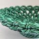 Woven ceramic basket Vallauris