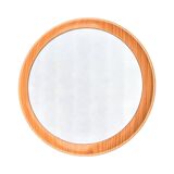 Miroir mural rond, veb spanplattenwerk gotha allemagne, années 1970.