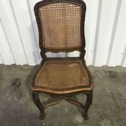 Suite of 6 Louis XV chairs in oak, 19th century