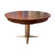 Extendable vintage round table