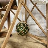 old wooden step stool