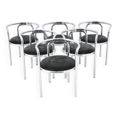 6 “Locus Solus” Chairs by Gae Aulenti for Poltronova, 1960s