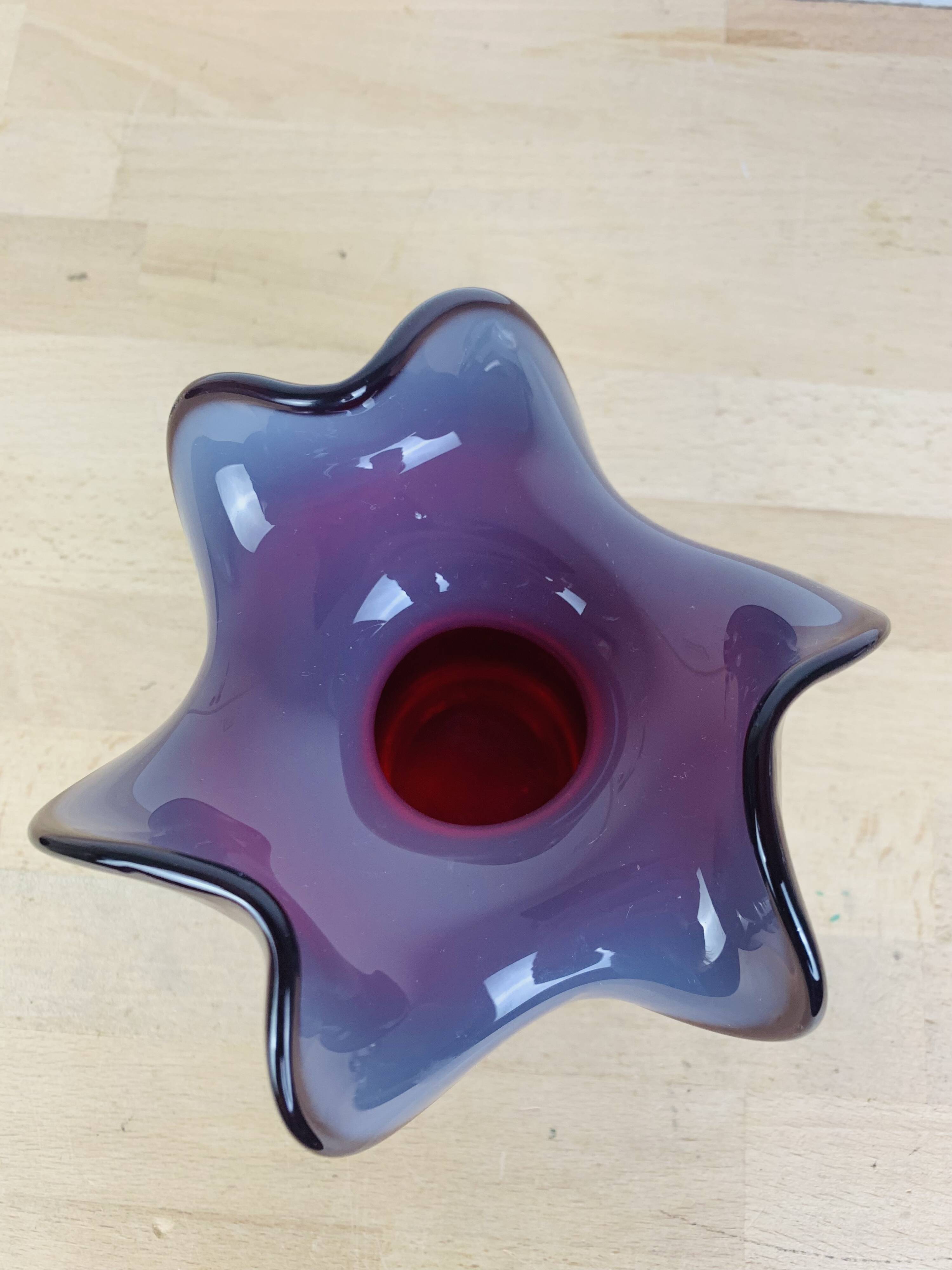 Donkey Vase by Czeslaw Zuber, blown glass, 1970