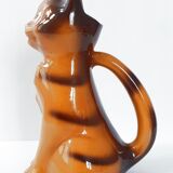 Vintage ceramic cat pitcher  1960