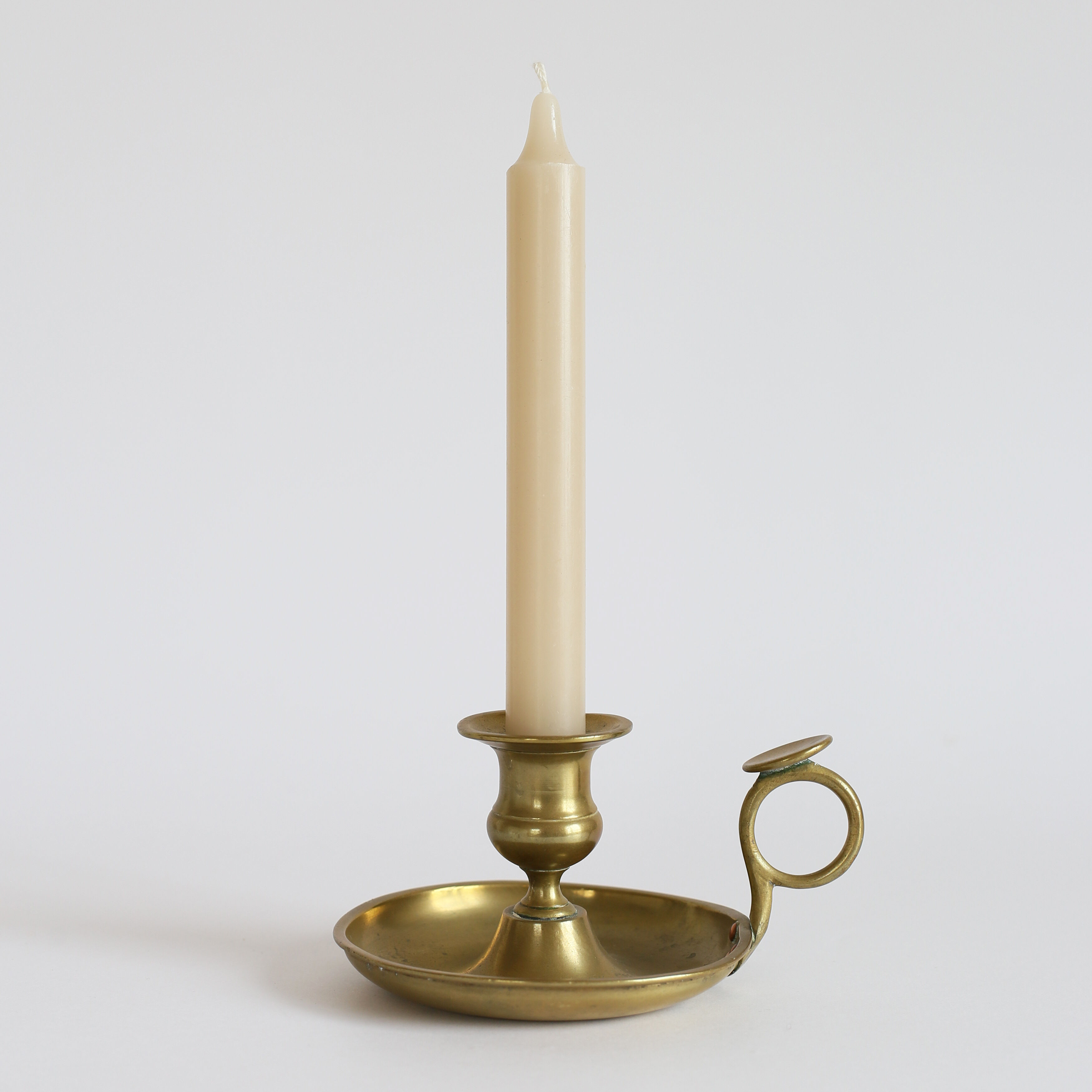Brass candle holder