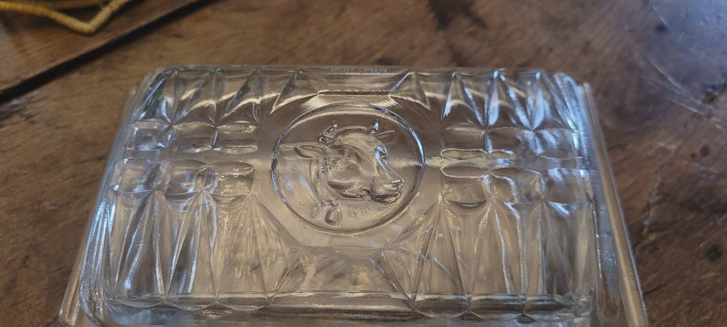 50's butter dish