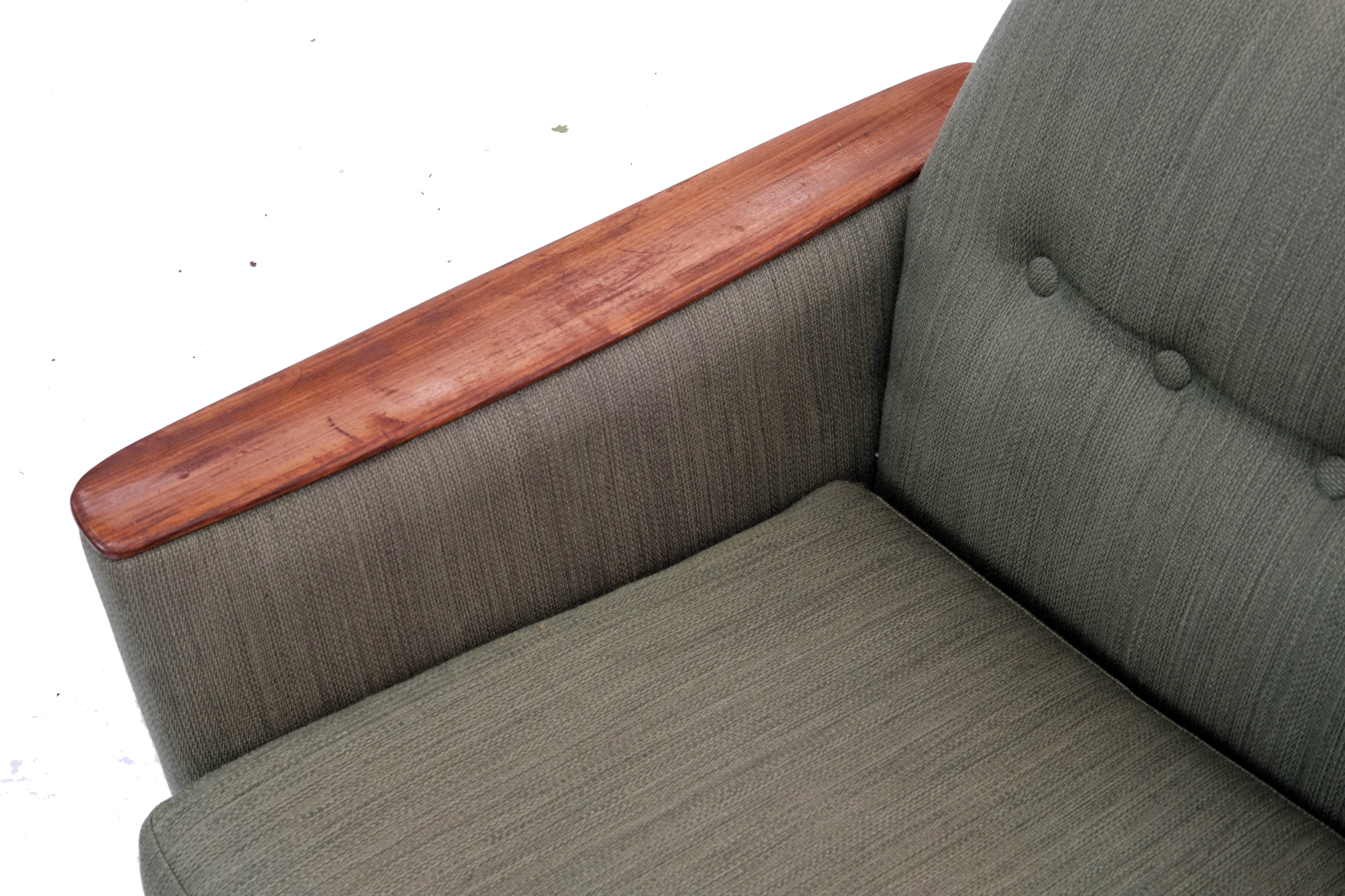 living room set,  norway 1960's, set of 2 armchairs & sofa