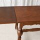 Scandinavian oak draw-leaf refectory-style coffee table, circa 1960s