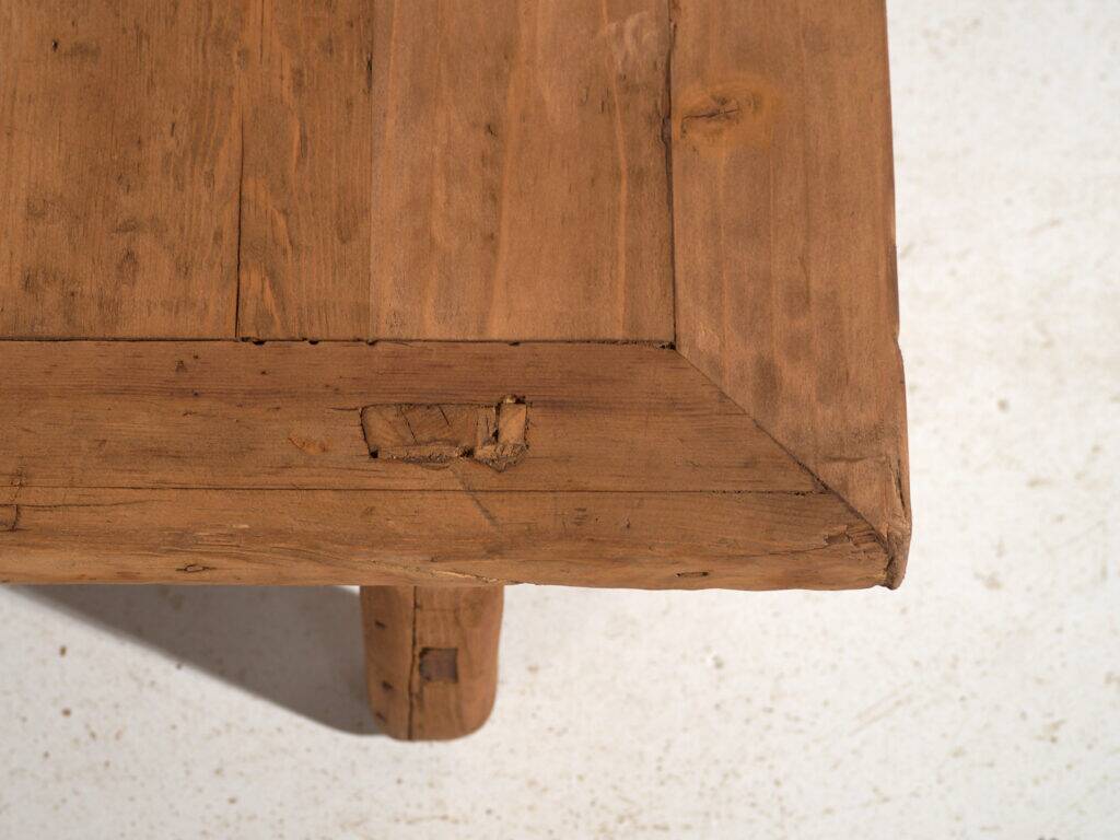Antique pine coffee table – China, circa 1930