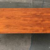 Mid-century teak coffee table by Ole Wanscher for Poul Jeppesens Møbelfabrik.