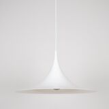 Danish vintage pendant lamp Semi by Bonderup and Thorup, 1968