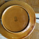6 dessert plates or Gien cheese straw pattern