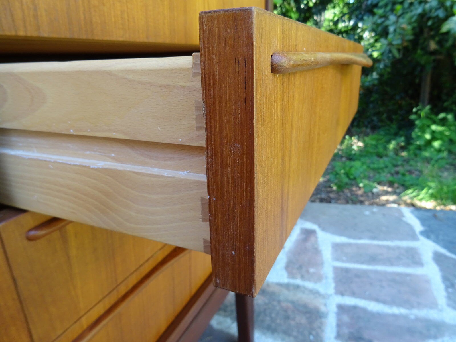 Scandinavian wardrobe in teak 60s