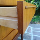 Scandinavian wardrobe in teak 60s