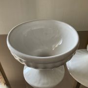 Bonbonnière vintage en céramique émaillée