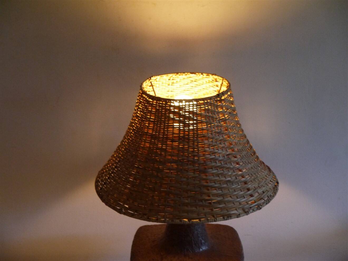 Pyrite ceramic lamp 1960
