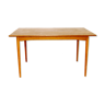 Expandable teak dining table, Sweden, 1950