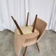 Set of 2 Vintage Mid-Century Lounge Chair: 1970s Yugoslavia, Pink Fabric