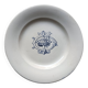 Sarreguemines plate, numbered 'FD' with county crown