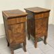 Comodini grandi Art Déco, Italia, anni '30, set di 2