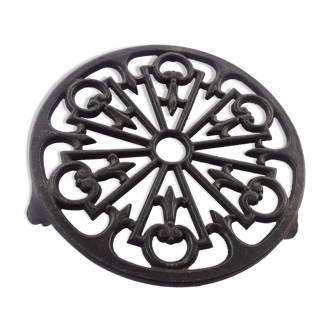 Vintage cast iron underside