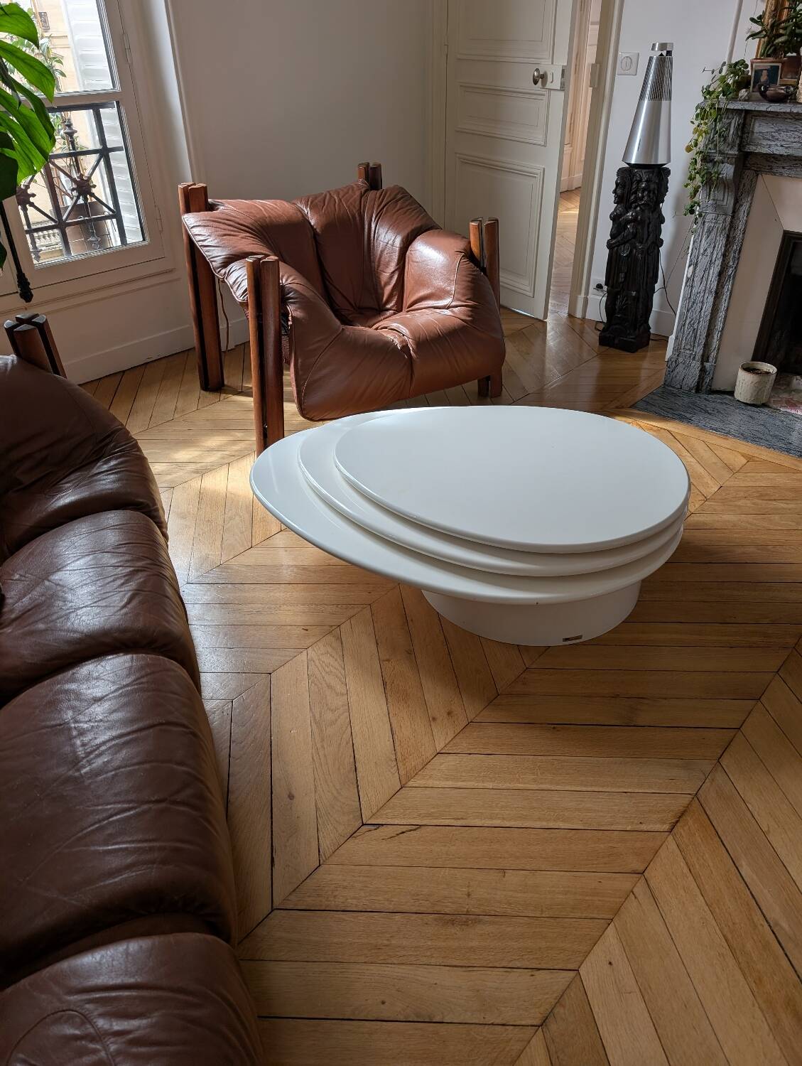 Table basse pivotante Rougier