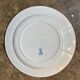 Round plate Léon Graves in ironstone, "Marie-Louise" service.