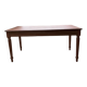 Table pieds tournés en cerisier