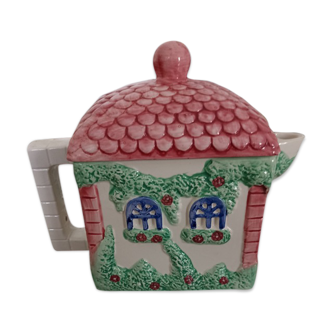 Vintage English cottage teapot